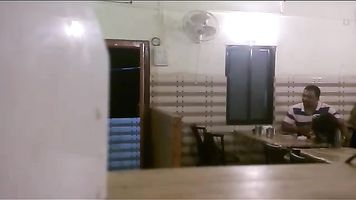 Indian Couple In Restaurant - Movies.