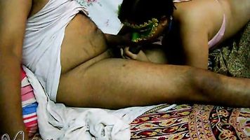 It doesn't take long from there to his dick in her pussy and Velamma ready and willing.