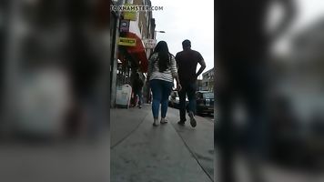 Candid Desi Tamil Girl - FAT Huge Round Butt
