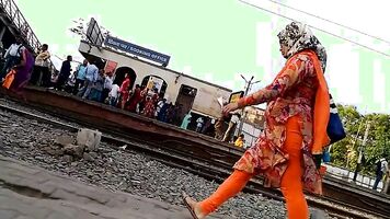 tamil in tight legging...