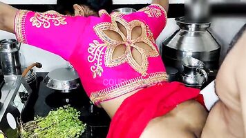 Komal with Kichen choda